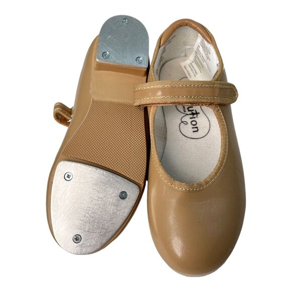 Tap Shoes Size 2.5  Girls Revolution. Excellent.  self fasterns/hook and loop - Picture 6 of 8
